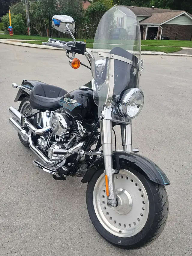 2008 Harley Davidson Fatboy $9500 in Street, Cruisers & Choppers in Markham / York Region - Image 3