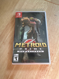 Metroid prime remastered brand new sealed