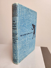 NANCY DREW THE SCARLET SLIPPER MYSTERY - vintage, 1950s