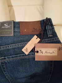 34 HERITAGE JEANS - BRAND NEW WITH TAGS ON THEM
