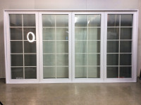 10054BP Fenêtre Battant PVC Blanc 4 sect 2 ouvr 108 x 60