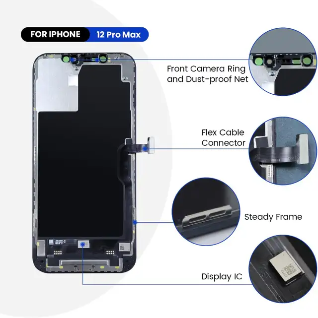 iPhone 12 PRO MAX Screen Replacement in Cell Phones in Markham / York Region - Image 6