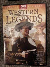 50 Western Legends,  Dvd's