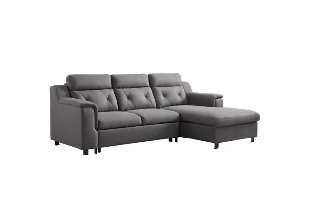 Condo Size Sofa Bed with High Back and Storage in Couches & Futons in Vancouver - Image 4