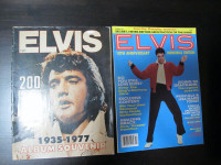 2 revues souvenir d'elvis Presley.