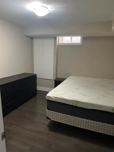 Room in basement available for rent. Rent includes internet, laundry and 1 parking spot. Main inters...