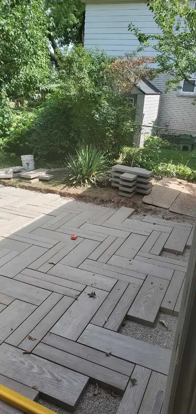 TechoBloc Borealis pavers (patio stones), View more