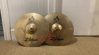 Zildjian A Custom Mastersound 14” hihats cymbals