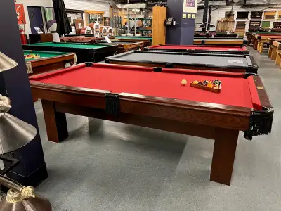 Plus de 20 tables usagées a vendre / 20 plus used pool tables FS, View more