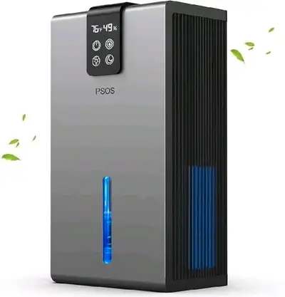 Dehumidifier, 118 OZ Tank Capacity, Dehumidifiers with Auto Shut Off, Portable Dehumidifier for Home...