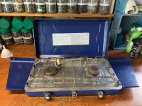 Woods camping stove - 2 burner 