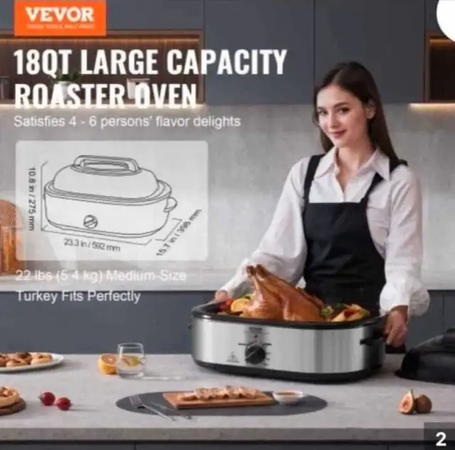 VEVOR Electric Roaster Oven63406571413761124