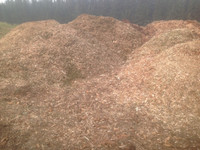Tree mulch for gardens - truckload 