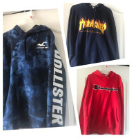 Mens Medium Hoodys-all 3 for $50-new condition