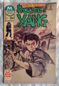 KUNG-FU ADVENTURE, HOUSE OF YANG, NO. 2, COMIC BOOK, 1978