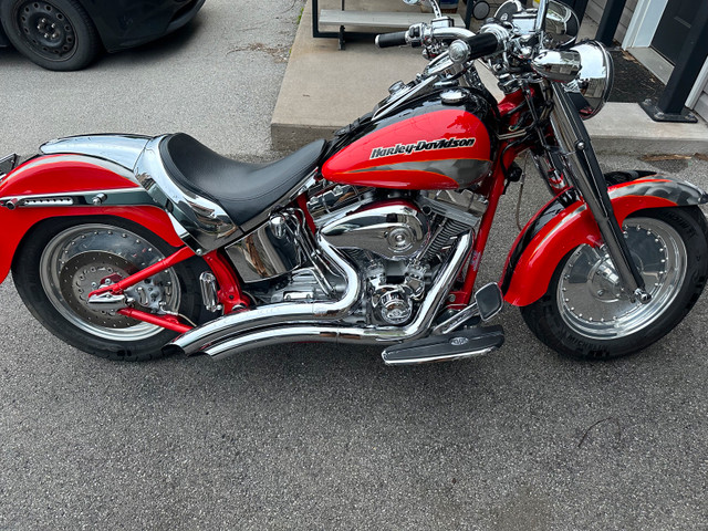 2005 Harley Davidson Fatboy CVO in Street, Cruisers & Choppers in St. Catharines - Image 2