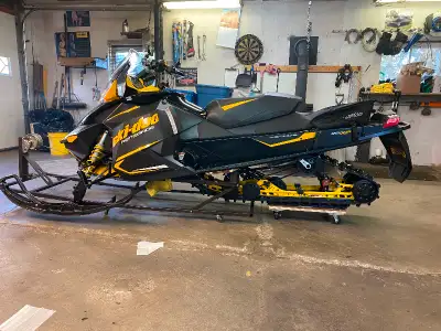 Very clean sled. New parts last year include track/studs/sliders/Ibackshift clutch kit/belt/chaincas...