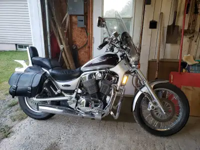 Beautiful bike. It has new battery & tires. Stored inside very well maintained. Lots of extra bling.