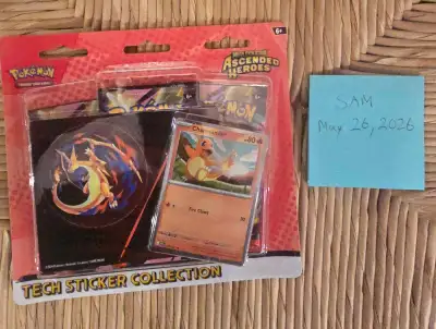 Ascended Heroes Tech Sticker Collection Charmander on SALE!, View more