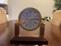 Bulova desk clock