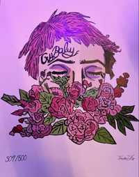 Lil Peep Roses Print