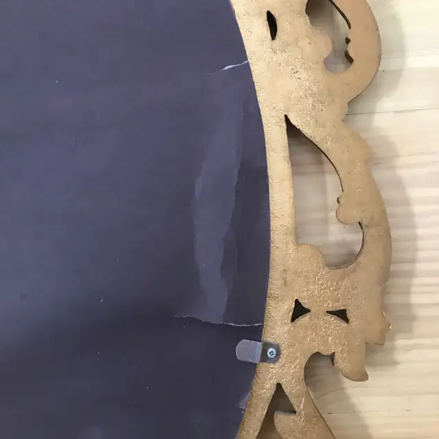 32” Vintage Ornate Gold Tone Wall Mirror in Home Décor & Accents in Ottawa - Image 10