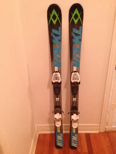 Excellent condition youth skis, new tips, edges sharpened and bottoms waxed. Asking $125.