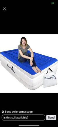 EnerPlex Twin Air Mattress. Just in time for camp or Camping