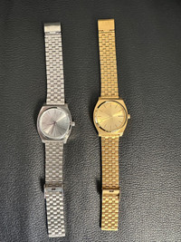 Watch - Nixon Timeteller watch ( silver and gold tone) 