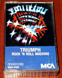Cassette Tape :: Triumph - Rock 'N' Roll Machine