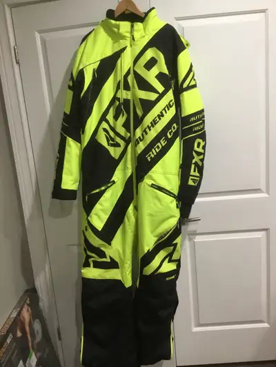 Large FXR snowmobile suit, like new, only worn once