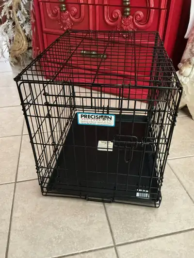 Two door dog crate kennel 24”, View more