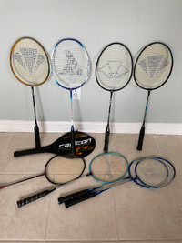 6 Hi-Quality Badminton Racquets
