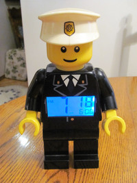 Lego Guy Clock