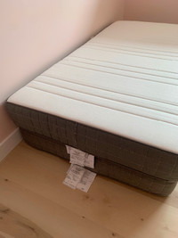 Two IKEA twin mattresses