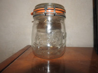 Vintage Le Parfait French Glass Canning Jar