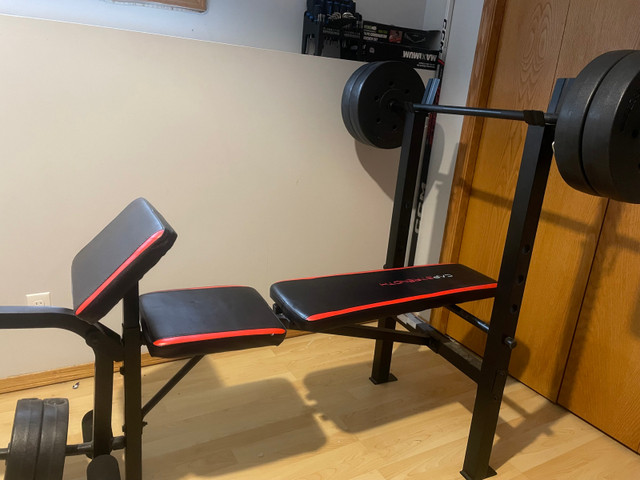 Workout bench  in Exercise Equipment in Red Deer