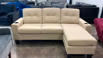 Brand New 3 seater leather sofa for sale near me , View more