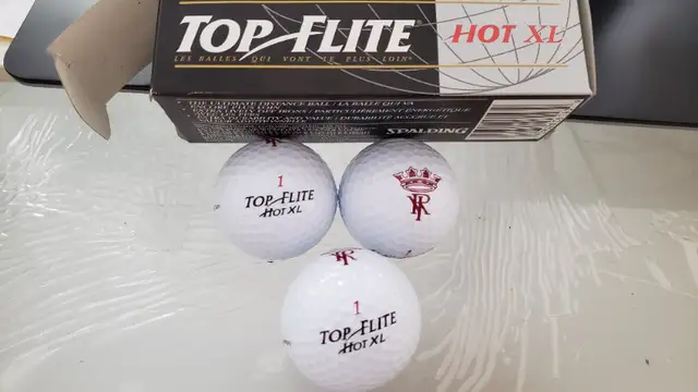 FOR SALE  BNIB: SPALDING TOP FLITE HOT XL Golf balls63234885152003122
