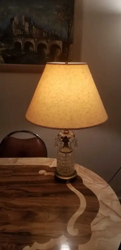 Table Lamp with 2 Shades, View more