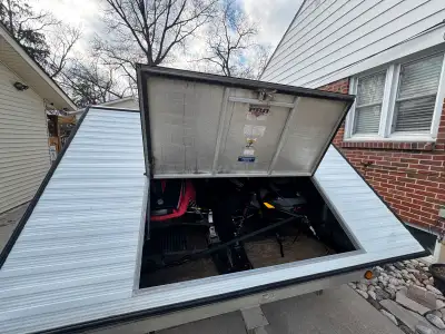 Excellent skidoo trailer, doesn’t fit long track skidoos well. You can make it work as I did but it’...