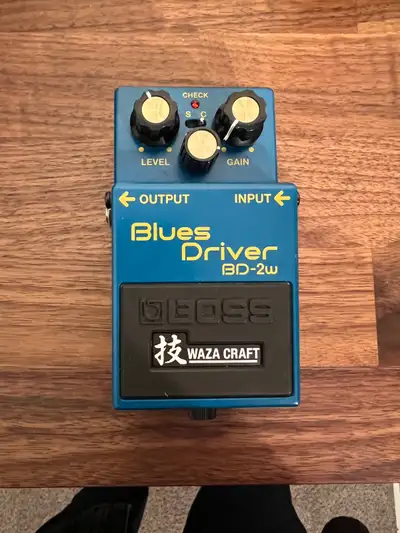 Boss Blues Driver Waza Craft pedal