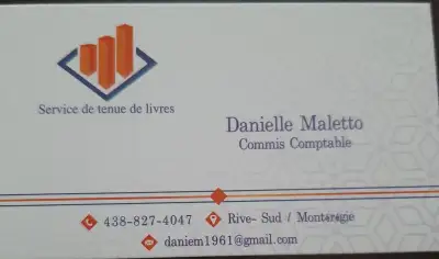 Je me nomme Danielle Maletto et je possède plusieurs années d'expériences dans le domaine de la comp...