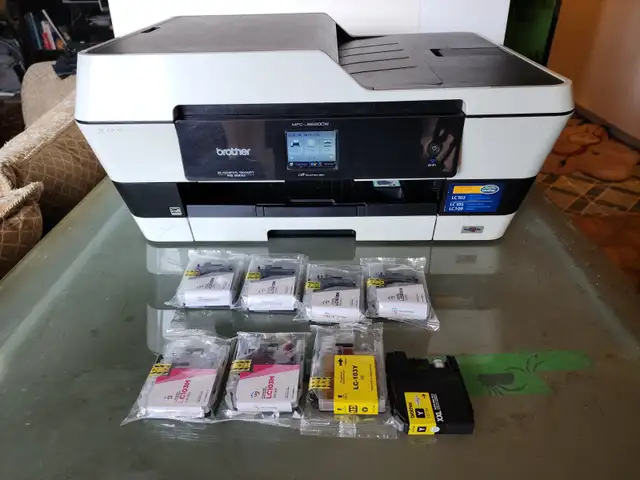 Brother MFC-J6520DW Wireless All-in-One Printer – 11x17 + 12 Ink