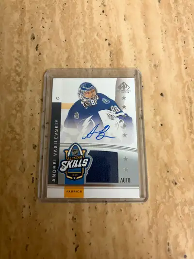 Vasilevskiy autograph / jersey card, View more