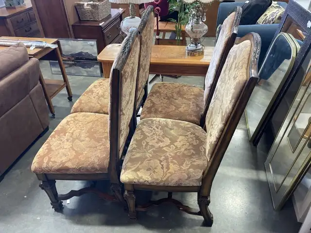 DINING CHAIRS 2/4/6/8 HIGHLY DECORATED + CARVED62863734146049121