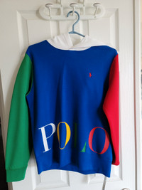 BOYS POLO RALPH LAUREN HOODIE SIZE 14-16 NEW WITH TAG