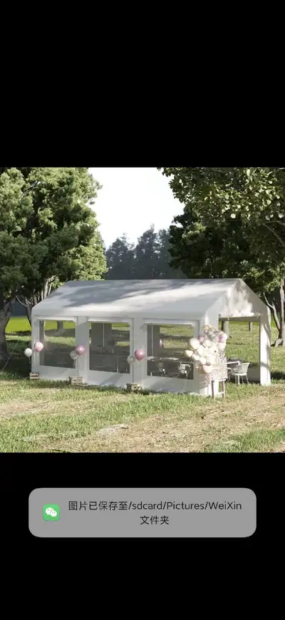 20' x 10' Party Tent Canopy, Gazebo Tent with Side Wall, View more