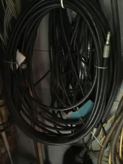 New karcher pressure washer hose 3000 psi with steel wire inside one roll is 25 feet and other 50 fe...