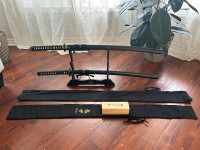 SPRING + WINTER KATANA SET W/Trio Katana Stand and Care Kit